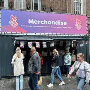 Nijmeegse Vierdaagse Merchandise Containerbox